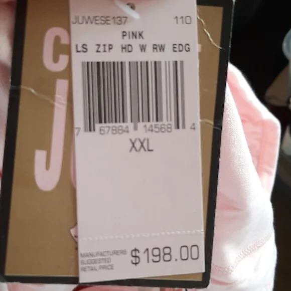 NWT Juicy couture track suit size XXL